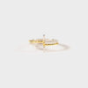 Cross Zircon 925 Sterling Silver Ring Gold Rings - Tophatter Daily Deals