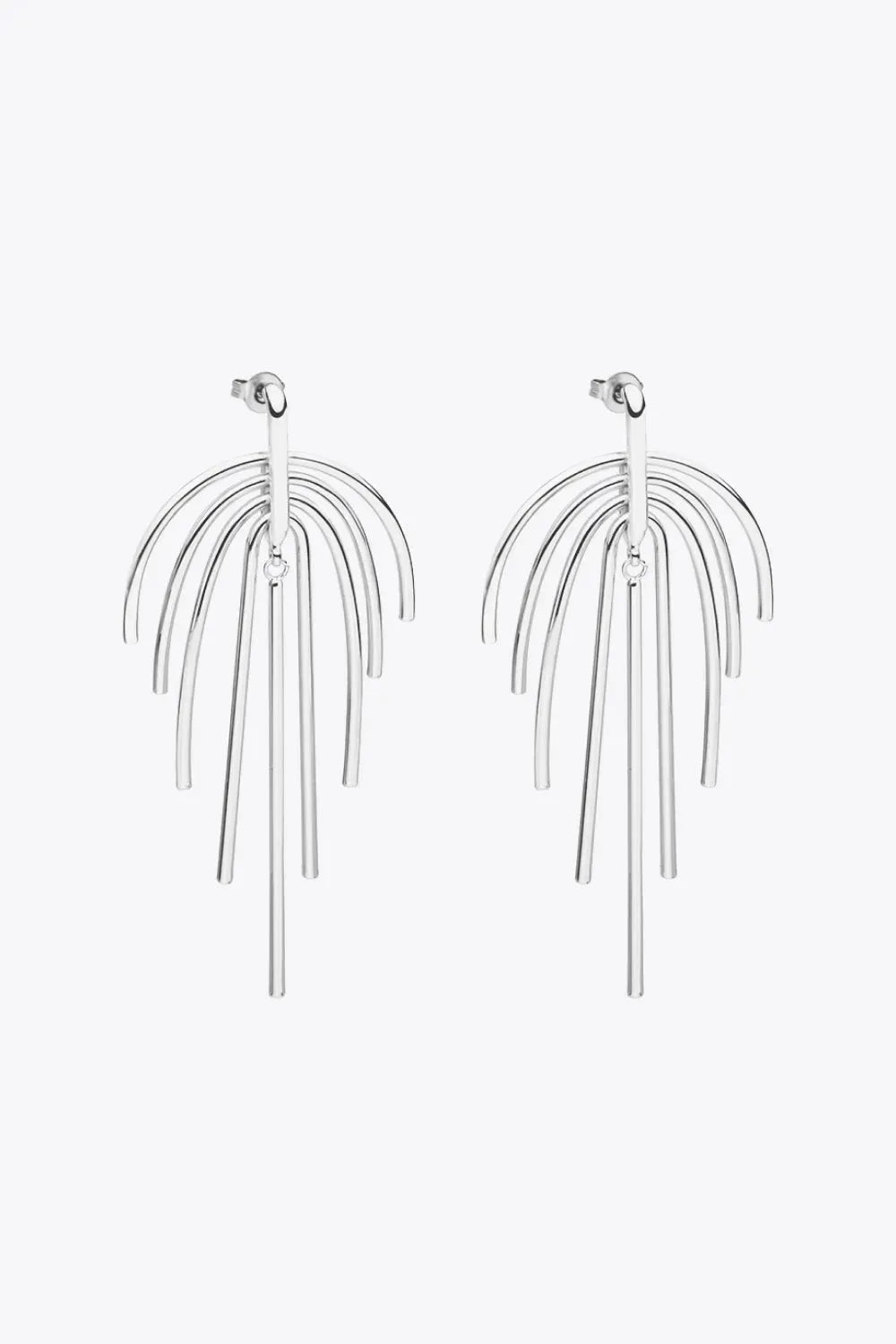 Make It Your Own Dangle Earrings Silver One Size Earrings - Tophatter Daily Deals