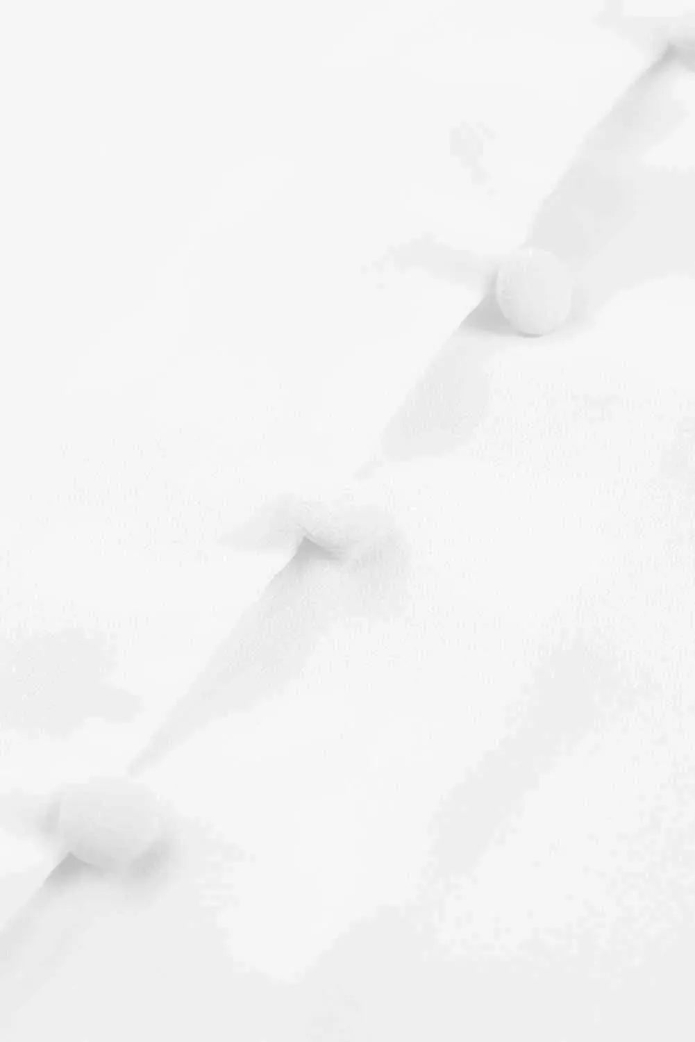 V-Neck Tie Hem Flutter Sleeve Blouse Blouses - Tophatter Daily Deals