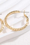 Minimalist Copper Hoop Earrings Earrings - Tophatter Daily Deals