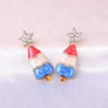 Christmas Tree Rhinestone Alloy Earrings Earrings - Tophatter Daily Deals