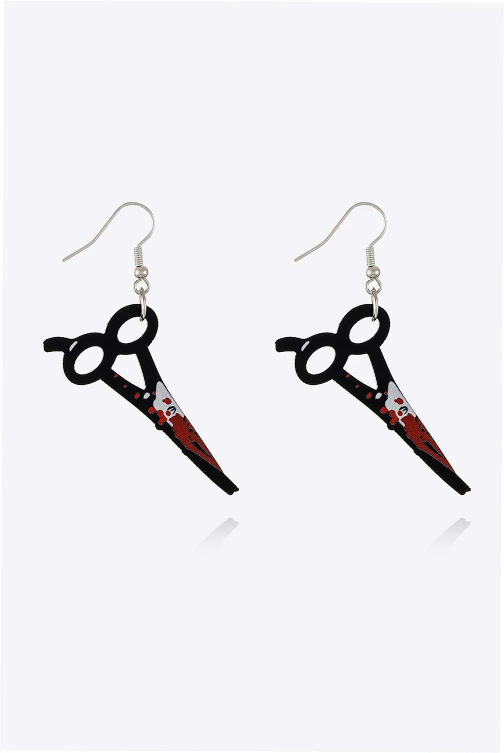 Bloody Horror Drop Earrings Style A One Size Earrings - Tophatter Daily Deals