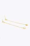 Zircon Star and Moon Mismatched Earrings Earrings - Tophatter Daily Deals